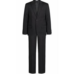 Calvin Klein Boys' 2-piece Formal Suit Set, Single Breasted Jacket & Slim Fit 14